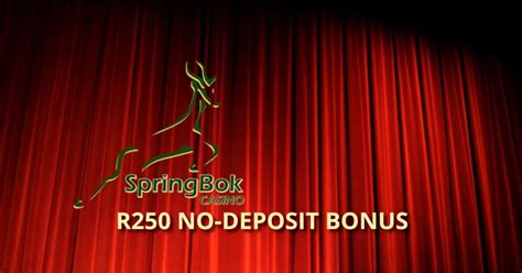 springbok casino sign up bonus|Promotions .